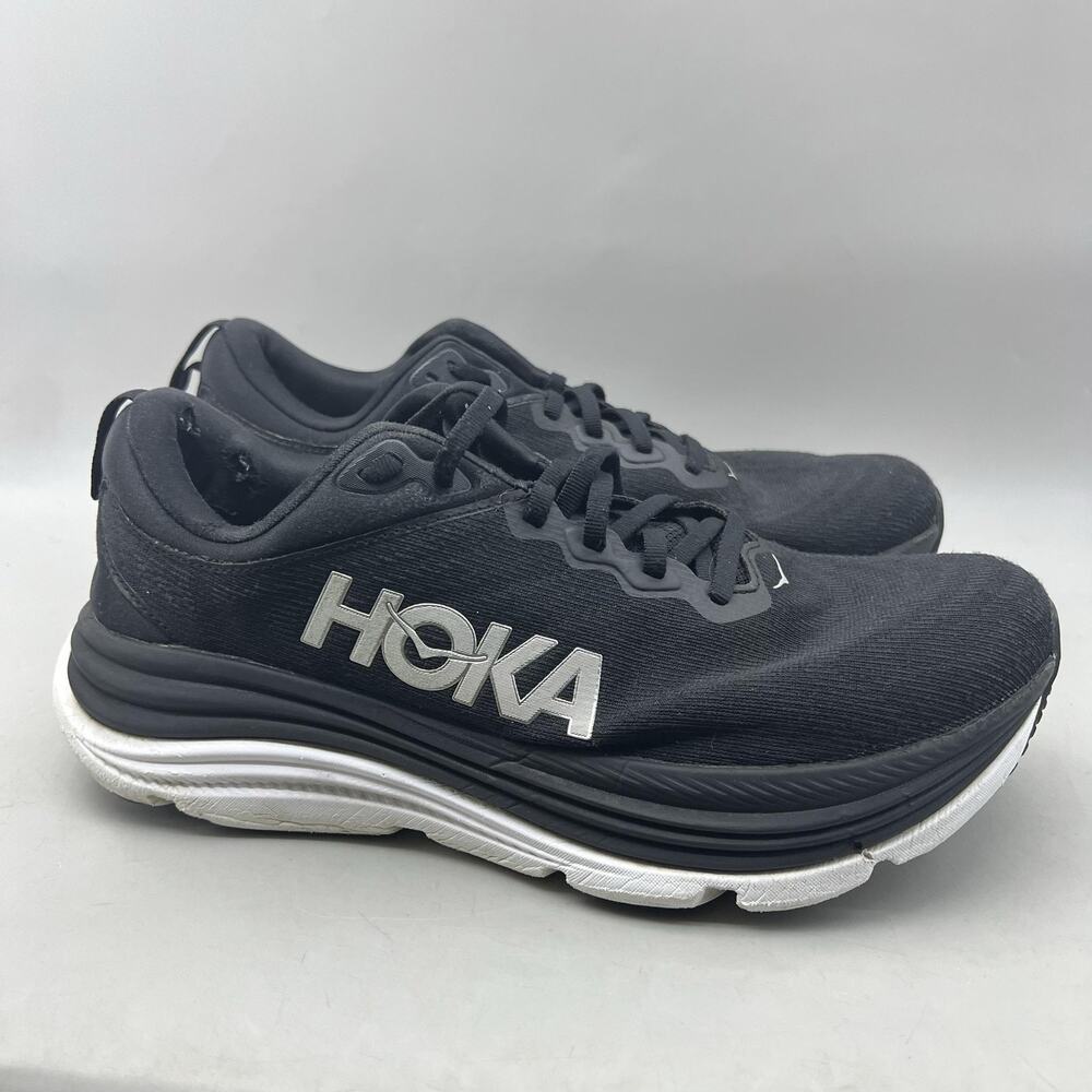 Hoka One One Gaviota 5 Running Shoes Women Size 11 B Black Mesh Comfort Sneakers